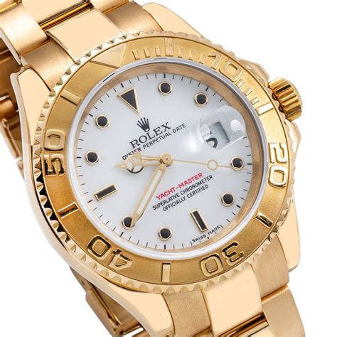 rolex yacht master gem set|gold Rolex Yacht-Master for sale.